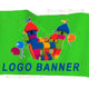Printed Logo Banner Accessories by Bouncer Depot