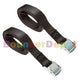 Straps for Securing rolled unit by Bouncer Depot