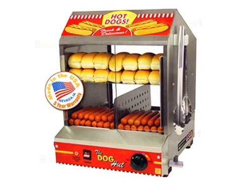 Hot Dog Steamer & Merchandiser - BouncerDepot