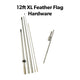 XL 12ft Feather Flag Hardware