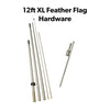 Image of XL 12ft Feather Flag Hardware