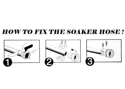 Soaker Hose Nozzle - Male - AC9015