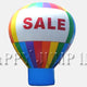 20'H Hot Air Balloon by Happy Jump