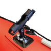 Image of Aleko Boating & Water Sports 12.5 ft Red and Black Inflatable Boat with Aluminum Floor by Aleko BT380RBK-AP