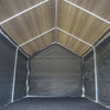 Image of Aleko Canopies & Gazebos 10x 20 Ft Gray Duty Outdoor Canopy Carport Tent by Aleko 703980260135 CP1020GR-AP 10x 20 Ft Gray Duty Outdoor Canopy Carport Tent Aleko SKU CP1020GR-AP