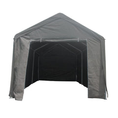 10x 20 Ft Gray Duty Outdoor Canopy Carport Tent by Aleko