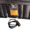 Image of Aleko Hot Tubs 6 Person 250 Gallon Square Inflatable Black and White Hot Tub Spa With Cover by Aleko 655222807137 HTISQ6BKWH-AP 6 Person 250 Gallon Square Inflatable Black and White Hot Tub Spa With Cover by Aleko SKU# HTISQ6BKWH-AP