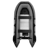 Image of Aleko inflatable boat 12.5 ft Gray Inflatable Boat with Aluminum Floor by Aleko BT380G-AP 12.5 ft Gray Inflatable Boat with Aluminum Floor by Aleko BT380G-AP