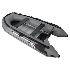 Aleko inflatable boat 12.5 ft Gray Inflatable Boat with Aluminum Floor by Aleko BT380G-AP 12.5 ft Gray Inflatable Boat with Aluminum Floor by Aleko BT380G-AP