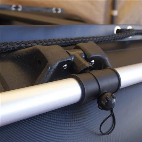 Aleko inflatable boat Inflatable Boat with Aluminum Floor - 10.5 ft - Red and Black by Aleko BT320RBK-AP