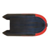Image of Aleko inflatable boat Inflatable Boat with Aluminum Floor - 10.5 ft - Red and Black by Aleko BT320RBK-AP