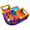 Image of Aleko Residential Bouncers Inflatable Playtime Bounce House with Pool and Slide by Aleko 703980256145 BHPLAY-AP Inflatable Playtime Bounce House with Pool and Slide by Aleko SKU# BHPLAY-AP