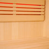Image of Aleko Saunas 4 Person Canadian Hemlock Indoor Wet Dry Sauna with LED Lights 4.5 kW ETL Certified Heater by Aleko 703980258491 STHE4INNY-AP 4 Person Canadian Hemlock Indoor Wet Dry Sauna with LED Lights 