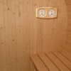 Image of Aleko Saunas 4 Person Outdoor or Indoor White Finland Pine Wet Dry Barrel Sauna Front Porch Canopy 8 kW ETL Certified Heater by Aleko 781880219866 SB8PINECP-AP 4 Person Outdoor or Indoor White Finland Pine Wet Dry Barrel Sauna 