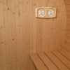 Image of Aleko Saunas 4 Person Outdoor or Indoor White Finland Pine Wet Dry Barrel Sauna Front Porch Canopy 8 kW ETL Certified Heater by Aleko 781880219866 SB8PINECP-AP 4 Person Outdoor or Indoor White Finland Pine Wet Dry Barrel Sauna 