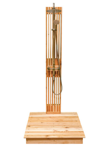 Cascade Rinse Outdoor Shower – Polished Finish