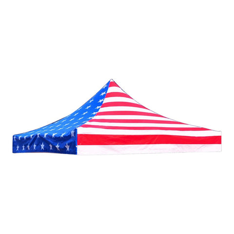 10' x 10' 50mm Speedy Tent Top - American Flag
