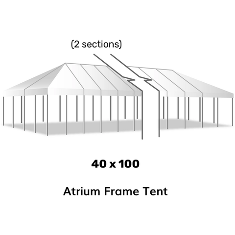 American Tent Tents 40X100 Frame Tent by American Tent