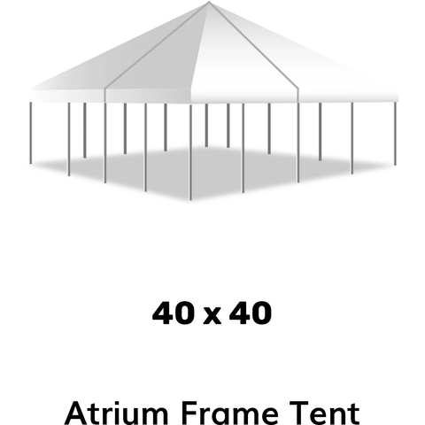 American Tent Tents 40x40 Atrium Frame Tent by American Tent