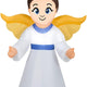 3.5' Gemmy Airblown Inflatable Christmas Angel w/ Wings & Halo