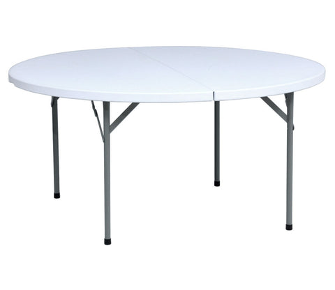 60" Round Plastic Table