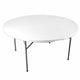 60" Round Plastic Table