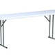 72" 2 Pack Rectangle Wood Seminar Table by Party Tents