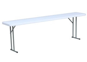 96" Rectangle Seminar Plastic Table