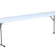 96" Rectangle Seminar Plastic Table