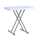 Adjustable Height Plastic Table - 20" x 30" Rectangle