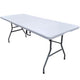 72" Rectangle Banquet Plastic Folding Table