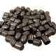 Blow Mold Plastic Folding Chair Tip - 50 Pack - Black