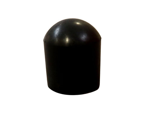 Blow Mold Plastic Folding Chair Tip - 50 Pack - Black