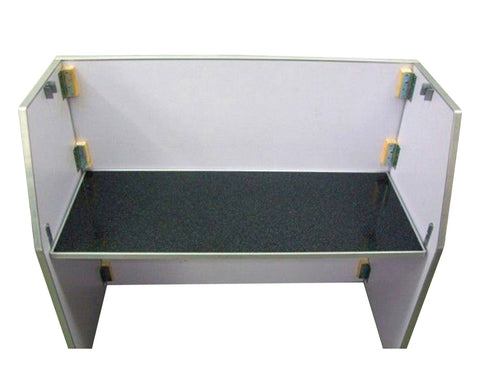 48" Portable Folding Bar, Black Marble