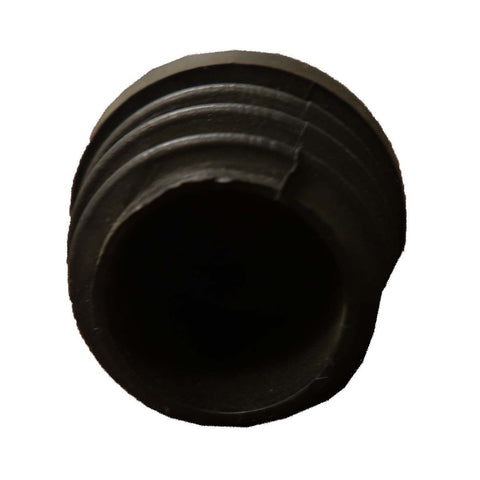Black Plastic Table Leg Bottom Insert
