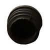 Image of Black Plastic Table Leg Bottom Insert