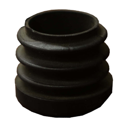 Black Plastic Table Leg Bottom Insert