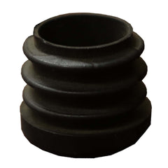Black Plastic Table Leg Bottom Insert