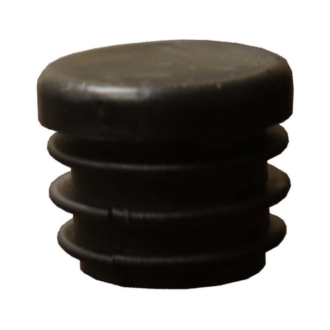 Black Plastic Table Leg Bottom Insert