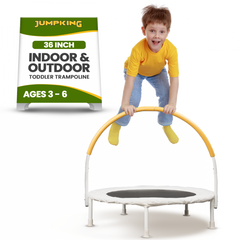 JumpKing 36 Ivory White Bouncer