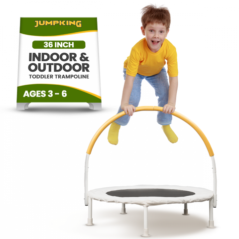 JumpKing 36 Ivory White Bouncer