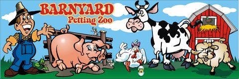 Barnyard Petting Zoo Interactive Carnival Frame Game