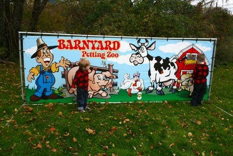 Barnyard Petting Zoo Interactive Carnival Frame Game
