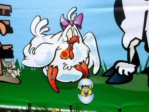 Barnyard Petting Zoo Interactive Carnival Frame Game