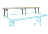 Image of 48" Rectangle Wood Folding Bar Top Riser