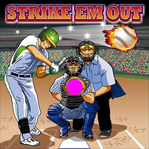 Baseball Toss - Strike 'Em Out Interactive Carnival Frame Game