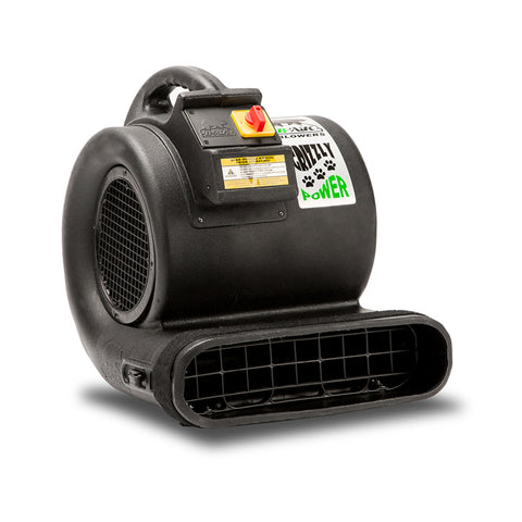 B-Air Grizzly 1 HP 3 Speed Commercial Air Mover & Blower Fan, BA-GP-1-BK, Black