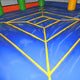 22' x 22' Big Bubba Giant Rainbow Bounce House with Blower
