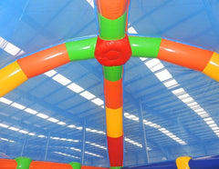 22' x 22' Big Bubba Giant Rainbow Bounce House with Blower