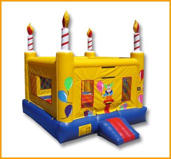 Birthday Cake Bouncer J062
